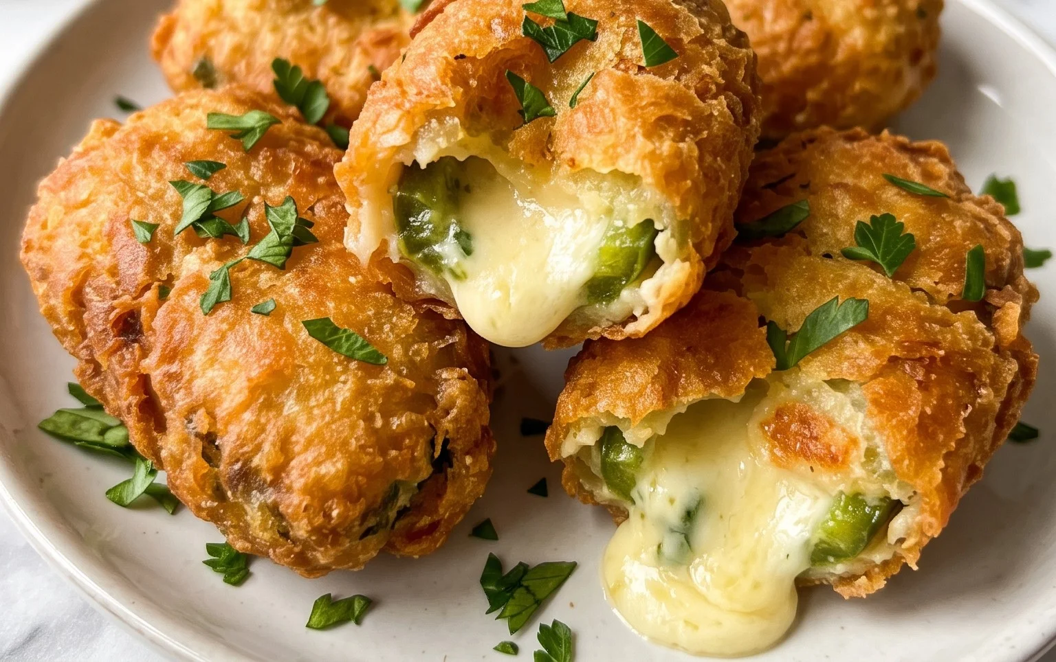 Fried Jalapeno Popper Bites