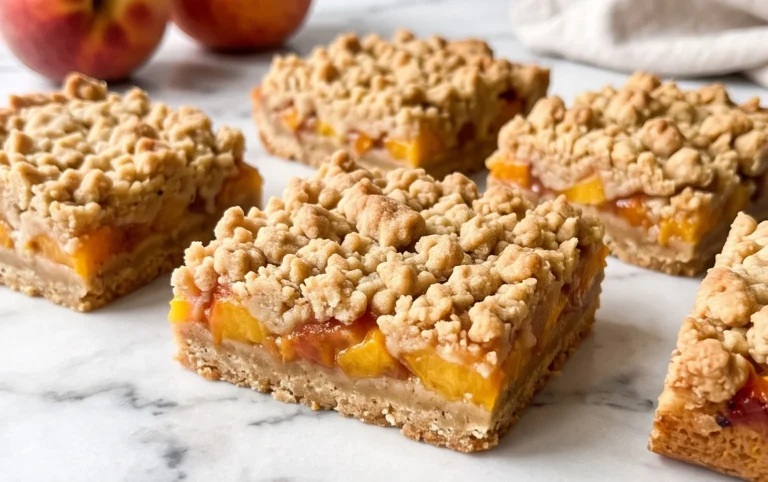 Fresh Peach Crum extractb Bars