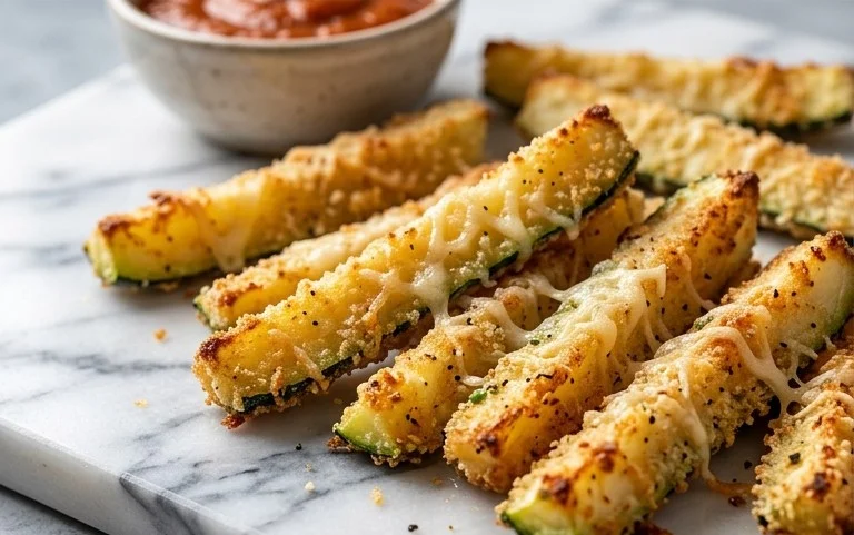 Baked Parmesan Zucchini Fries