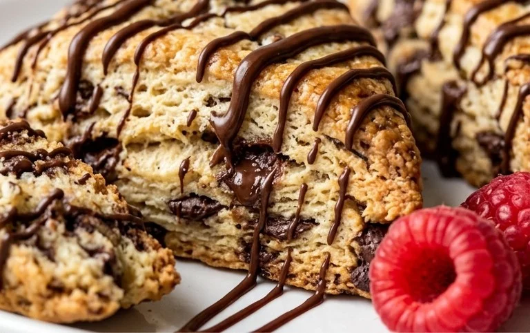 Triple Chocolate Scones
