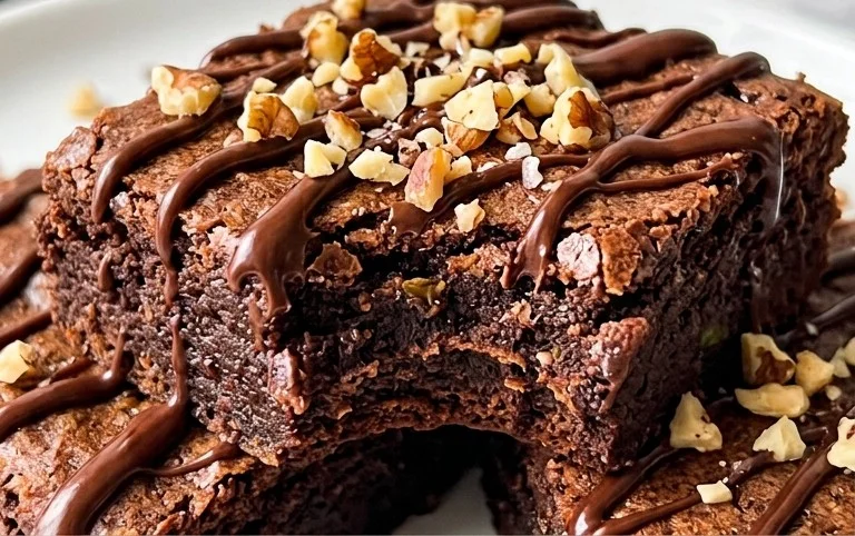 Secretly Healthy Zucchini Brownies
