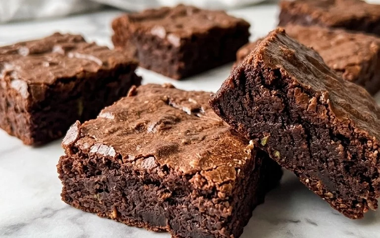 Secretly Healthy Zucchini Brownies