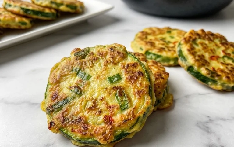 Quick & Easy Korean Zucchini Fritters (Hobak Jeon)