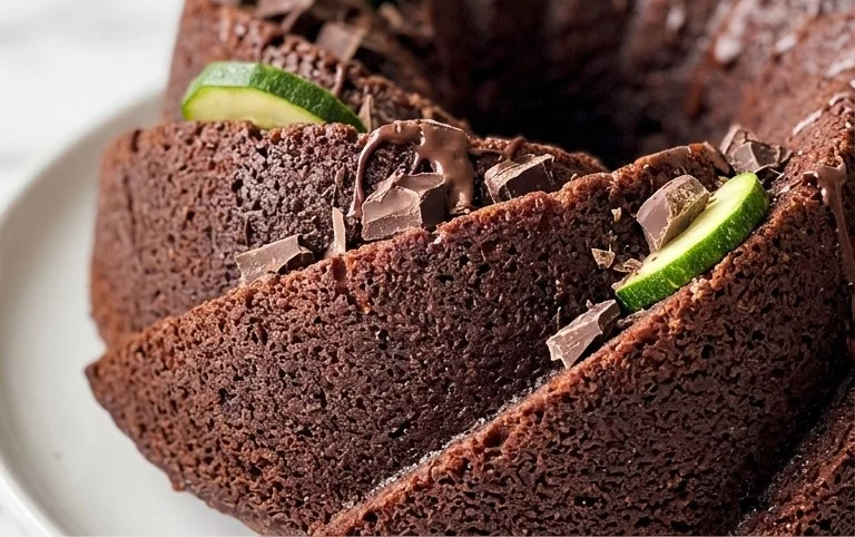 Chocolate Zucchini Bundt Cake 