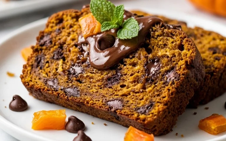 Pumpkin Chocolate Chip Bread