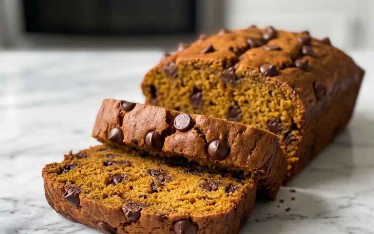 Pumpkin Chocolate Chip Bread