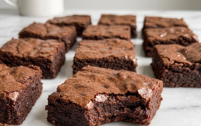 Flourless Chickpea Brownies (Vegan & Gluten Free)