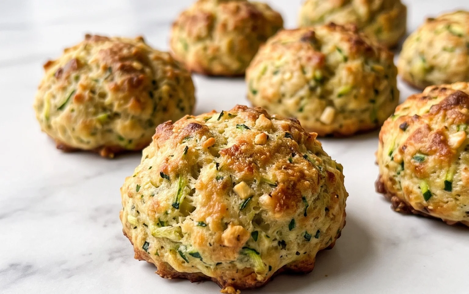 Zucchini Garlic Bites
