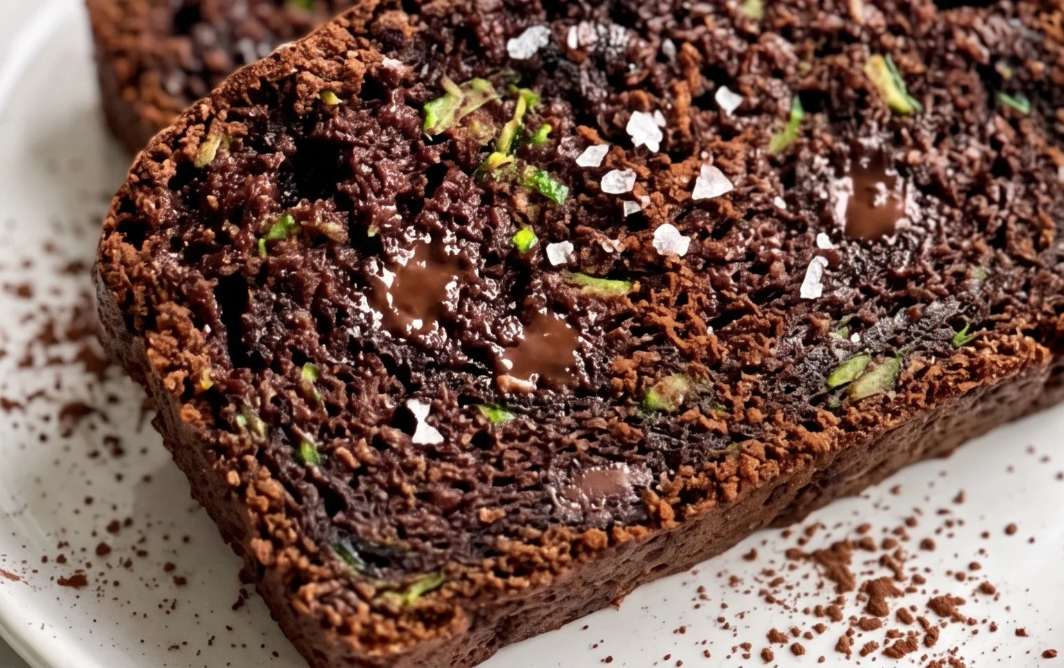 Double Dark Chocolate Zucchini Bread