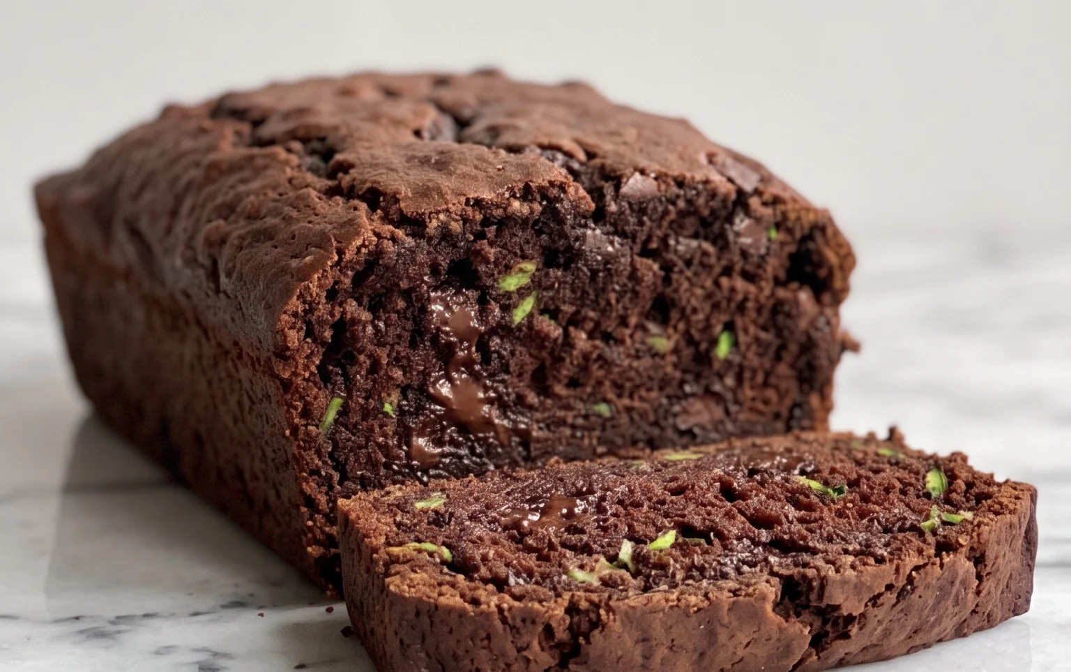 Double Dark Chocolate Zucchini Bread